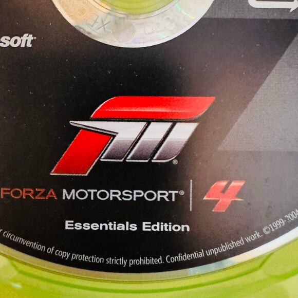XBOX 360 Forza Motorsport 4 Essentials Edition Video Game - Tested & Working - Picture 3 of 3